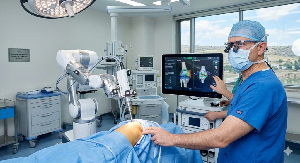 Robotik Ortopedi Cerrahisi - Hassas Protez Yerleşimi