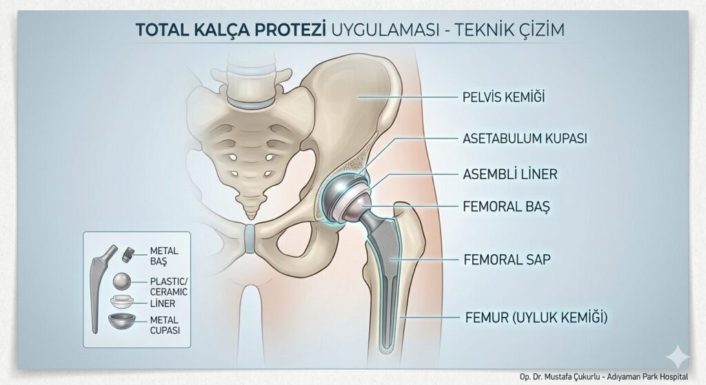 Adıyaman Kalça Protezi Ameliyatı - Op. Dr. Mustafa Çukurlu