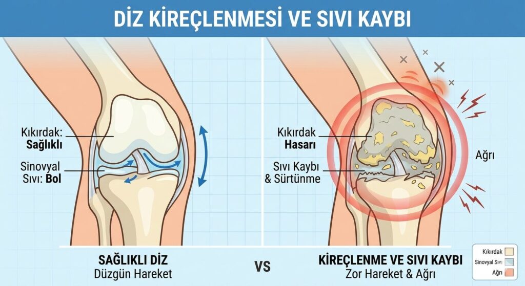 Adıyaman Diz Kireçlenmesi ve Sıvı Kaybı