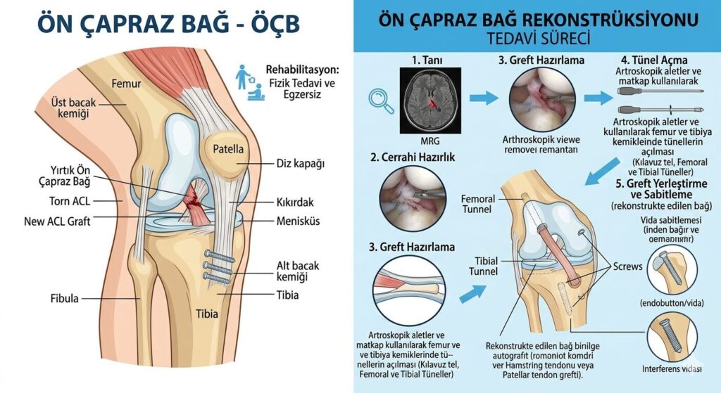 Gaziantep Ön Çapraz Bağ Tedavisi
